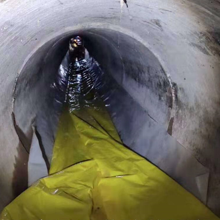 青松路街道管道紫外光固化修复