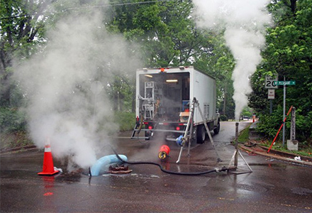 青松路街道CIPP热固化修复技术